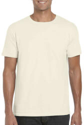 Gildan Softstyle rövid ujjú környakas póló, Gildan GI64000, Natural-2XL (gi64000na-2xl)