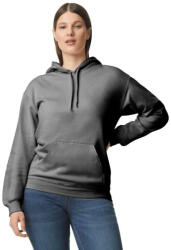 Gildan Softstyle kapucnis pulóver kenguruzsebbel, Gildan GISF500, Charcoal-4XL (gisf500ch-4xl)