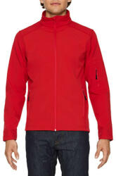 Gildan Hammer uniszex softshell dzseki, Gildan GISS800, Red-4XL (giss800re-4xl)