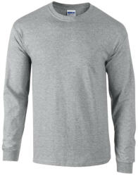 Gildan Hosszú ujjú klasszikus szabású póló, Gildan GI2400, Sport Grey-2XL (gi2400sp-2xl)