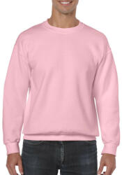 Gildan Kereknyakú körkötött pulóver, Gildan GI18000, Light Pink-3XL (gi18000lp-3xl)