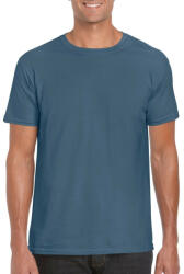 Gildan Softstyle rövid ujjú környakas póló, Gildan GI64000, Indigo Blue-XL (gi64000ib-xl)