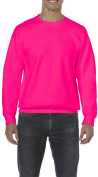 Gildan Kereknyakú körkötött pulóver, Gildan GI18000, Safety Pink-2XL (gi18000sfp-2xl)