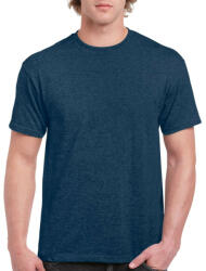 Gildan Előmosott kerek nyakkivágásu ultra póló, Gildan GI2000, Heather Navy-4XL (gi2000hnv-4xl)