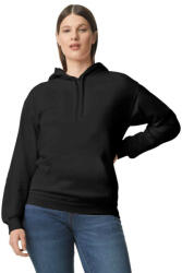 Gildan Softstyle kapucnis pulóver kenguruzsebbel, Gildan GISF500, Black-4XL (gisf500bl-4xl)