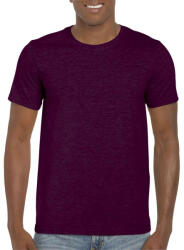 Gildan Softstyle rövid ujjú környakas póló, Gildan GI64000, Maroon-4XL (gi64000ma-4xl)