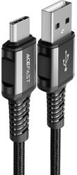 ACEFAST USB kábel - USB Type-c 1, 2 m, 3A fekete (C1-04 fekete)