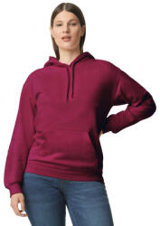 Gildan Softstyle kapucnis pulóver kenguruzsebbel, Gildan GISF500, Maroon-L (gisf500ma-l)