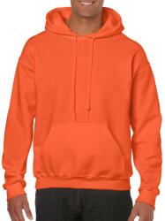 Gildan Kenguru zsebes kapucnis pulóver, Gildan GI18500, Orange-4XL (gi18500or-4xl)