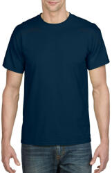 Gildan Rövid ujjú kereknyakú unisex póló, Gildan GI8000, Navy-L (gi8000nv-l)