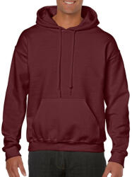 Gildan Kenguru zsebes kapucnis pulóver, Gildan GI18500, Maroon-4XL (gi18500ma-4xl)