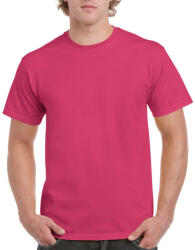 Gildan Előmosott kerek nyakkivágásu ultra póló, Gildan GI2000, Heliconia-3XL (gi2000he-3xl)