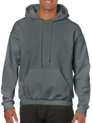 Gildan Kenguru zsebes kapucnis pulóver, Gildan GI18500, Charcoal-2XL (gi18500ch-2xl)