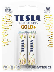 Tesla alkáli elem AA arany+[2x120]