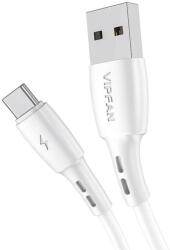 Vipfan USB és USB-C kábel Vipfan Racing X05, 3A, 3m (fehér) - bluedigital