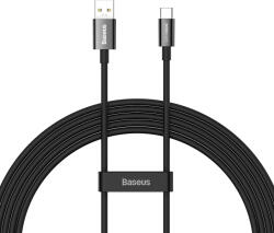 Baseus Superior sorozat SUPERVOOC USB-A USB-C kábel 65W 2m fekete