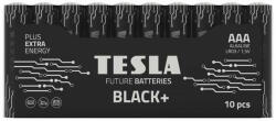 Tesla alkáli elem AAA BLACK+[10x72]