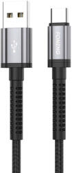 Foneng X83 USB USB-C kábel, 2.1A, 1m (fekete)