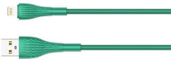 LDNIO LS672 30W, 2m Lightning kábel zöld - bluedigital