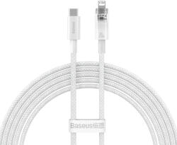 Baseus Explorer Series kábel USB-C - Lightning 20W 2 m fehér (CATS010302)