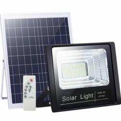 Kit solar, lampa solara cu telecomanda si panou solar ip 66, 200w (2983)