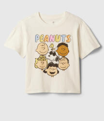 GAP & Peanuts Snoopy Tricou pentru copii GAP | Alb | Fete | 104/110