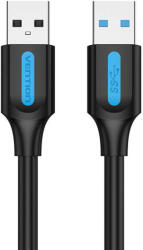 Vention USB 3.0 kábel Vention CONBD 0.5m Fekete PVC