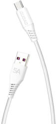 Dudao USB-USB-C kábel Dudao L2T 5A, 2m (fehér)