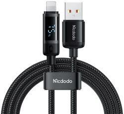 Mcdodo Kábel USB-A Lightning Mcdodo CA-5000, 1, 2m (fekete)