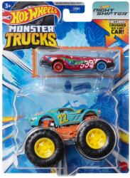 Mattel Hot Wheels Monster Truck Si Masinuta Metalica Night Shifter (MTGRH81_HWN36) - etoys