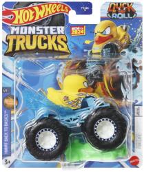 Mattel Hot Wheels Monster Truck Masinuta Duck N Roll Scara 1: 64 (MTFYJ44_HTM23) - etoys