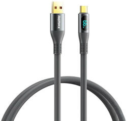 REMAX Kábel USB-C Remax Zisee, RC-030, 66W, 1, 2m (szürke)