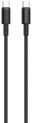 DeTech Кабел за данни DeTech DE-C-C, 100W, Type-C - Type-C, PD, 1.0m, Черен - 40344
