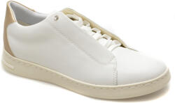 GEOX Pantofi casual GEOX albi, D451BA, din piele naturala 37