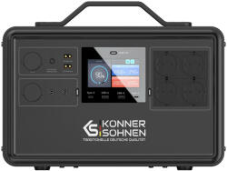 Könner & Söhnen Statie acumulator portabil pentru incarcare electrica, UPS, PowerBank - 2240Wh, 2400W - KS-2400PS (KS-2400PS)