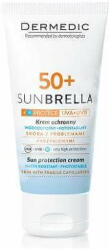 DERMEDIC Crema protectie slara SPF 50+ ten normal-uscat si piele sensibila cu capilare fragile Sunbrella, 50 g, Dermedic