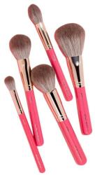 Boho Beauty Set pensule pentru machiaj, 16 produse - Boho Beauty Rose Touch Set 16 buc