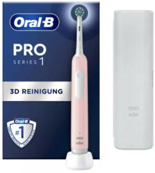 Oral-B Pro Series 1 Cross Action pink + travel case Periuta de dinti electrica