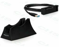 DELOCK USB 3.2 Gen 1 Docking Station 1x 2.5" / 3.5" SATA HDD / SSD backup funkció (61858)