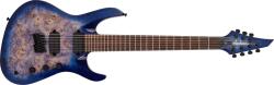 Jackson Chris Broderick Pro Series Soloist HT7P Transparent Blue