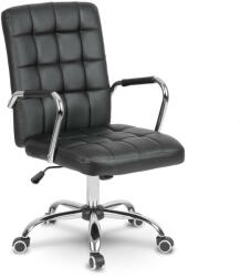 Sofotel Benton fekete eco-bőr irodai szék forgószék