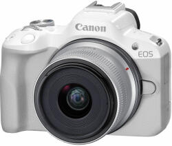 Canon EOS R50 + RF-S 18-45mm f/4.5-6.3 IS STM White (5812C013AA)