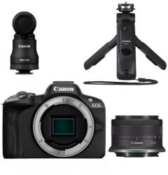 Canon EOS R50 + RF-S 18-45mm f/4.5-6.3 IS STM Creator Kit (5811C035AA) Digitális fényképezőgép