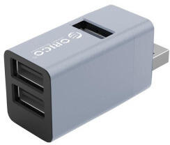 ORICO Hub USB Orico MINI-U32L Mini 3-in-1 Grey (MINI-U32L-GY)