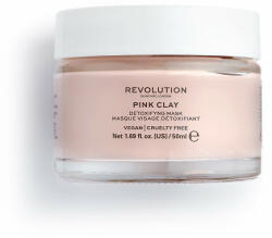 Revolution Skincare Méregtelenítő arcmaszk Pink Clay ( Detox ifying Pink Clay Mask) 50 ml