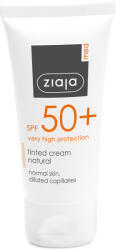 Ziaja Tonizáló krém normál bőrre SPF 50+ természetes árnyalat (Tinted Cream) 50 ml - vivantis