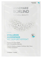 Annemarie Borlind Hidratáló borogatás a szemkörnyéki bőrre hialuronsavval(Hyaluronic Eye Pads) 6 x 2 db