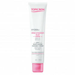 TOPICREM Hidratáló könnyű bőrkrém érzékeny, normál és vegyes bőrre HYDRA+ (Light Moisturizing Radiance Cream)40 ml