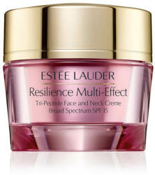 Estée Lauder Nappali bőrfeszesítő krém normál és vegyes bőrre SPF 15 Resilience Multi-Effect (Tri Peptide Face And Neck Creme) 50 ml