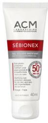ACM Mattító krémes zselé SPF 50+Sébionex (Mattifying Sunscreen Gel) 40 ml